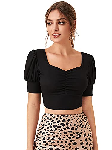 ILLI LONDON Women's Slim FIT Crop TOP