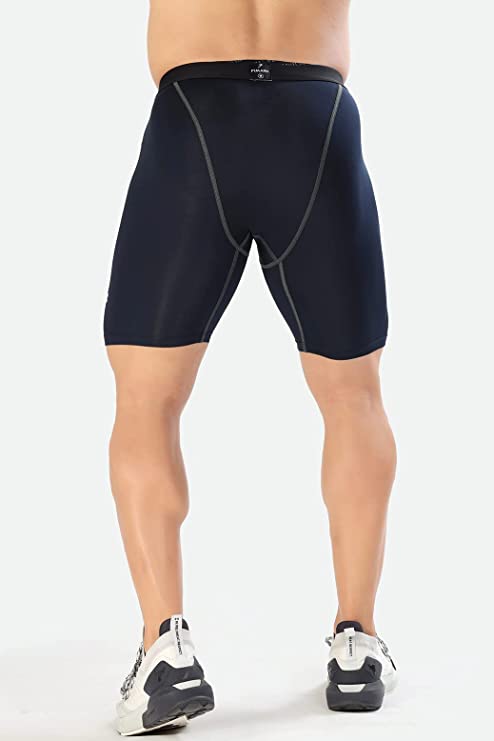 FUAARK Compression Men's Shorts Tights Skins for Gym, Running, Cycling, Swimming, Basketball, Cricket, Yoga, Football, Tennis, Badminton & More - Image 3