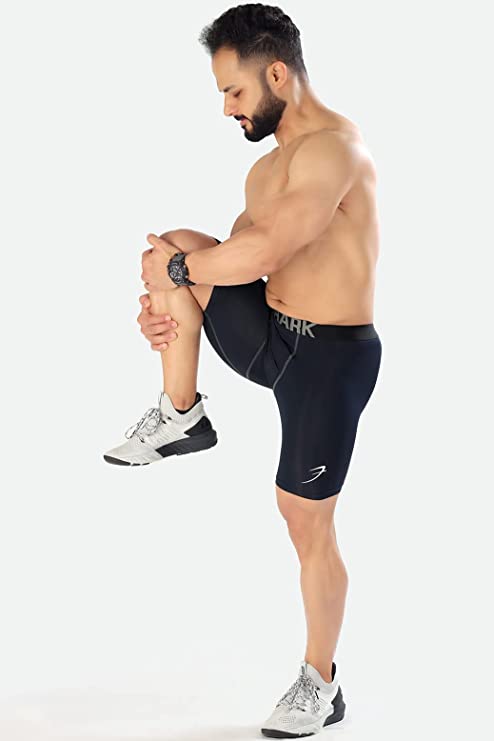 FUAARK Compression Men's Shorts Tights Skins for Gym, Running, Cycling, Swimming, Basketball, Cricket, Yoga, Football, Tennis, Badminton & More - Image 2