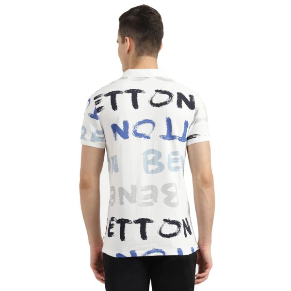 United Colors of Benetton Men Polo T-Shirt - Image 3