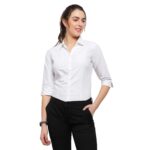 Blue Ronin Women Casual Shirts Full Sleeve || Casual Shirts Stylish Western for Women || Official Shirts for Women Formal || Regular Fit 3/4 Sleeve Shirts for Women Stylish