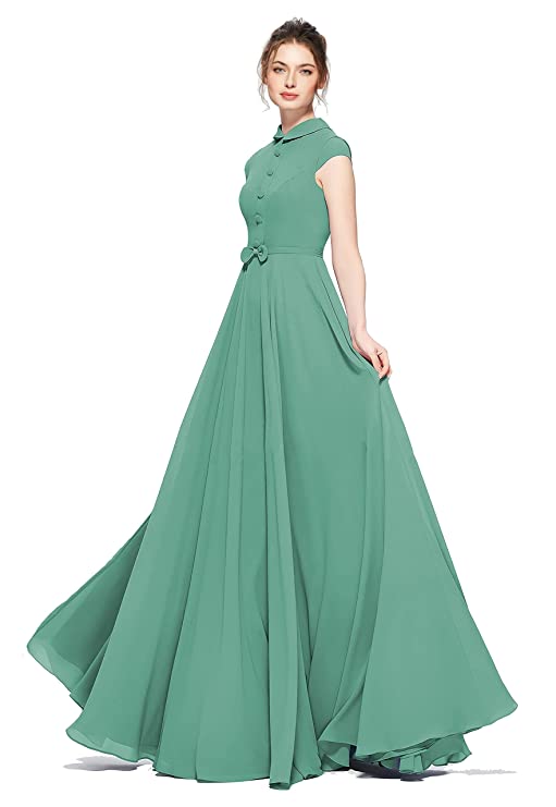 FIBREZA Women's A-Line Maxi Dress