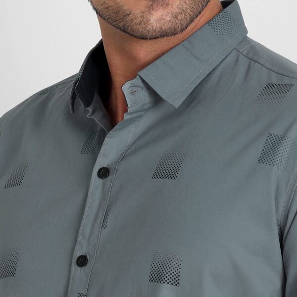 IndoPrimo Men's Regular Fit Cotton Casual Shirt for Men Full Sleeves - Image 4