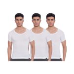 Rupa Frontline Men's Solid Vest (Pack of 3)