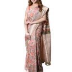 BEATITUDE silk saree for women with unstitched blouse piece multicolor woven banarasi silk saree for all occasions