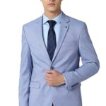 Van Heusen Men's Blue Blazer (VHBZFSLF229131 38)
