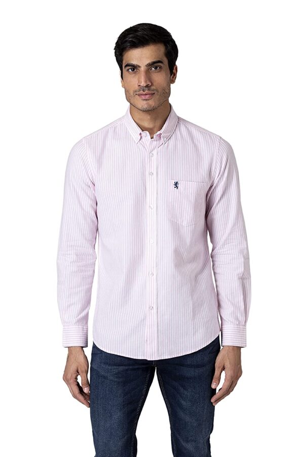 Red Tape Men's Regular Fit Button Down Shirt