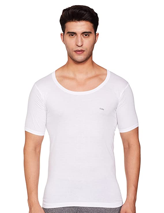 Euro Men's Solid Vest (Pack of 2) - Image 2