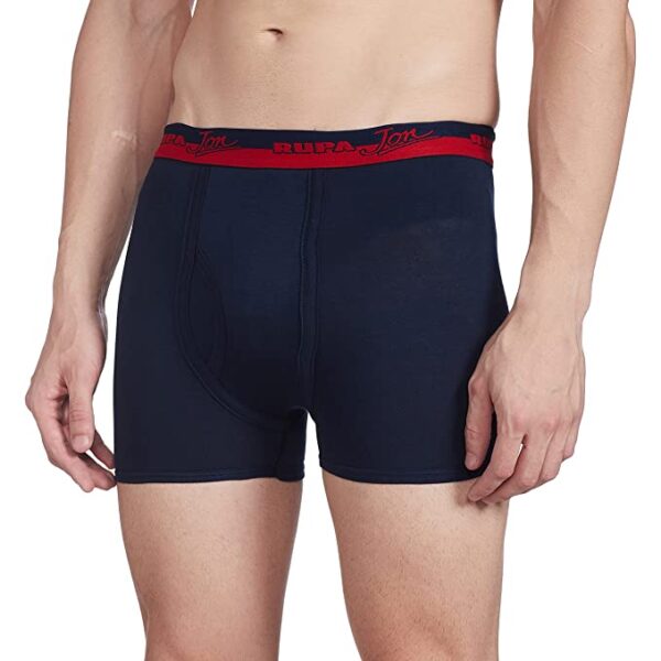 Rupa Jon Men's Solid Trunks (Pack of 5)(Colors & Print May Vary) - Image 2