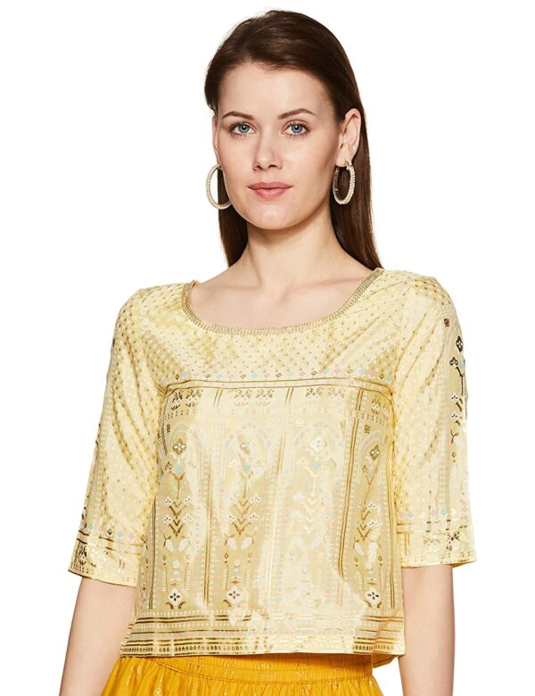 W for Woman Women's Rayon Salwar Suit Set