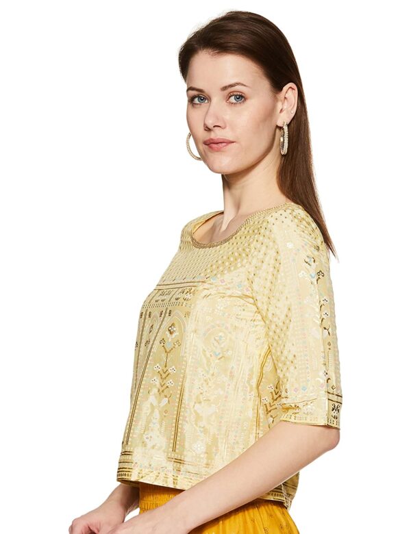 W for Woman Women's Rayon Salwar Suit Set - Image 3