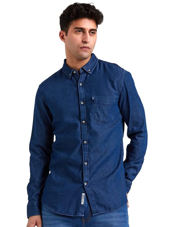Amazon Brand - Inkast Denim Co. Men's Slim Fit Casual Shirt