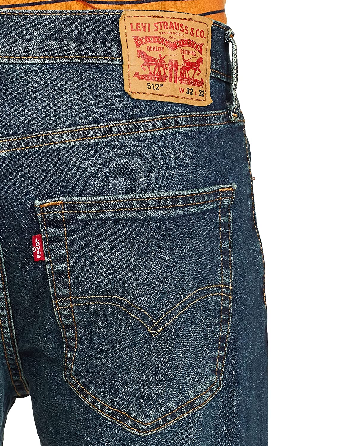 Levi's Men's 512 Styled Slim Tapered Fit Jeans - Image 4